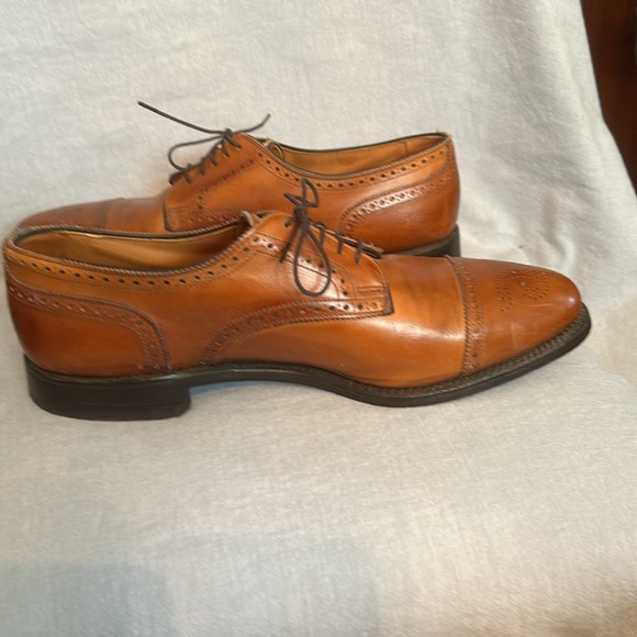 Allen Edmonds Sanford Cap Toe Oxford All Leather with Leather Soles - Picture 9 of 12